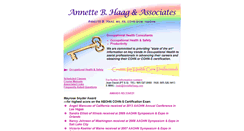 Desktop Screenshot of annettehaag.com